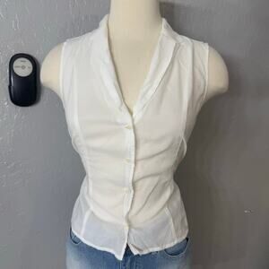 Reformation Kady Top, White, 4